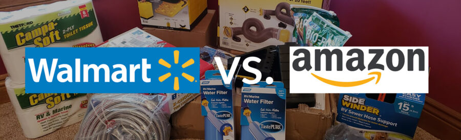 RV Gear - Walmart vs. Amazon