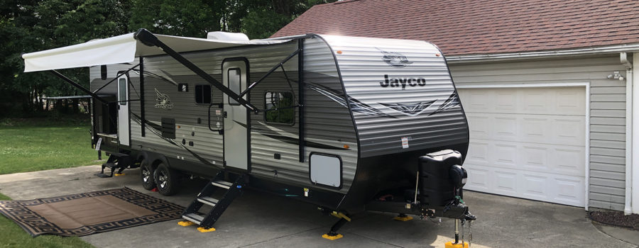 Our First Weekend in Our Camper Driveway Surfing