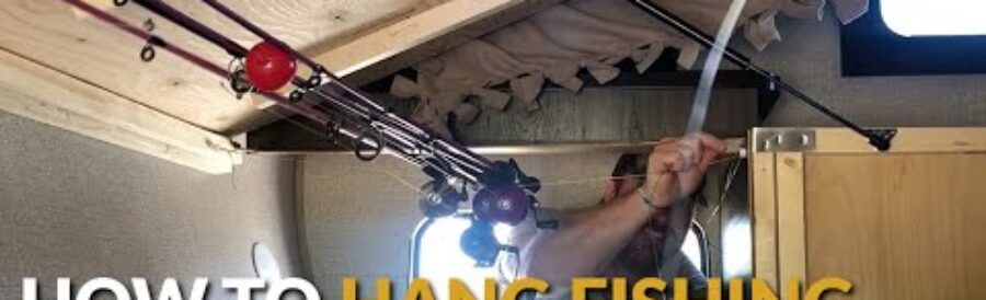 How to Hang Fishing Poles in RV Storage