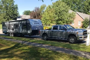 Hooking Up and Disconnecting Our Travel Trailer