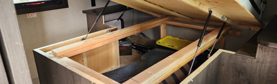 RV Bedroom Renovation Idea